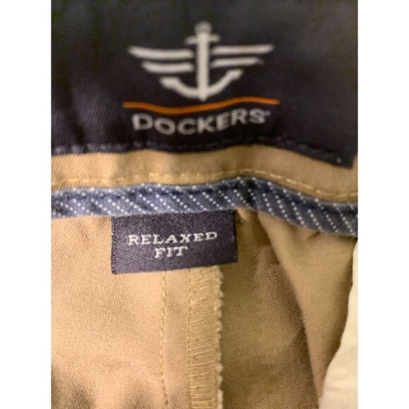 Dockers Mens Relaxed Fit Khaki Pants 34x34 - Picture 2 of 9